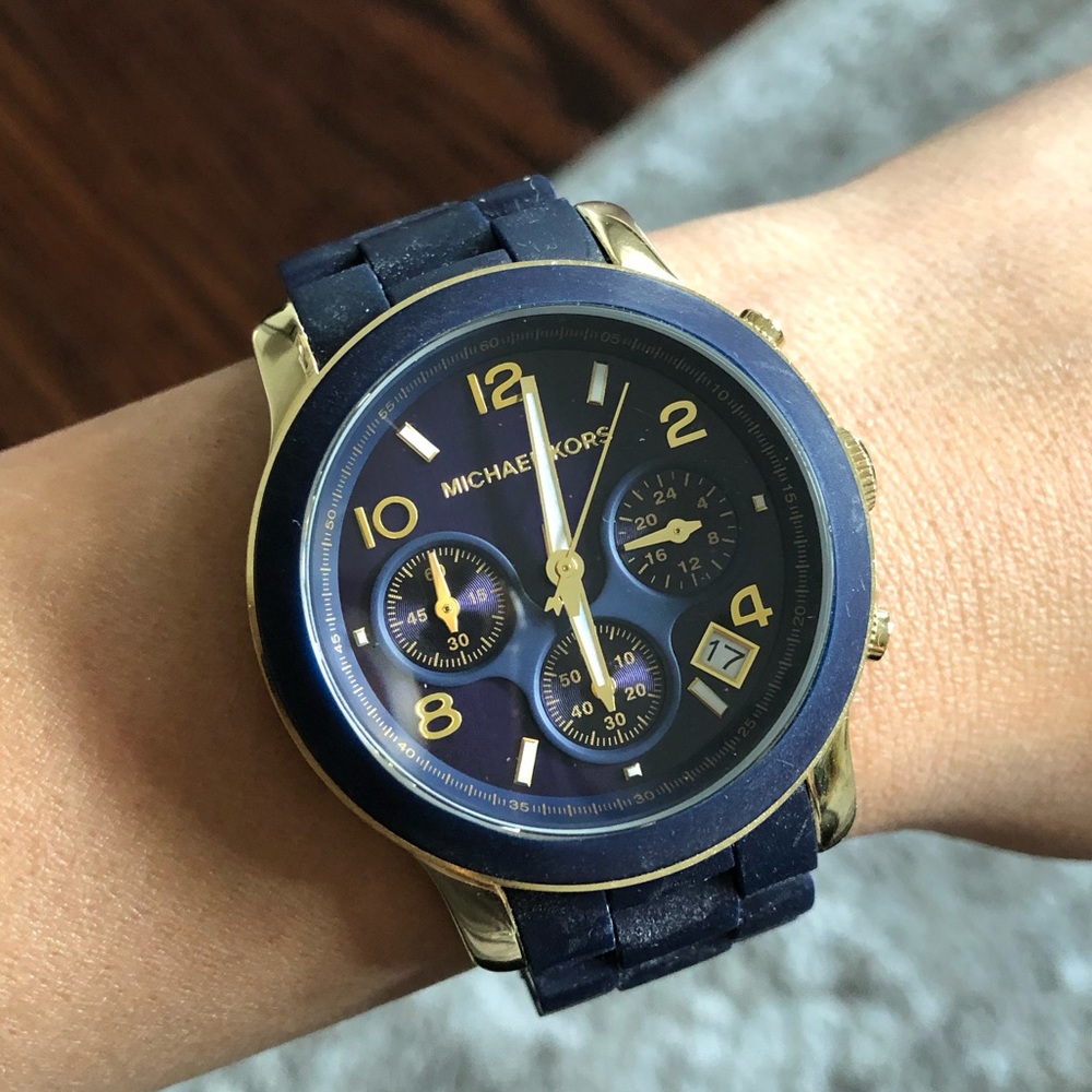 Michael Kors women’s watch.  FOR SMALL WRISTS!